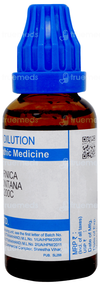 Sbl Arnica Montana 200c Dilution 30ml