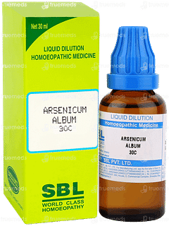 Sbl Arsenicum Album 30c Liquid Dilution 30ml