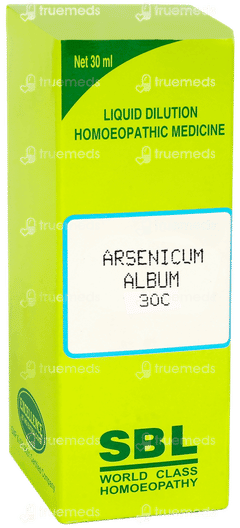 Sbl Arsenicum Album 30c Dilution 30ml