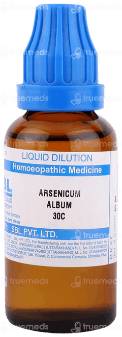 Sbl Arsenicum Album 30c Dilution 30ml