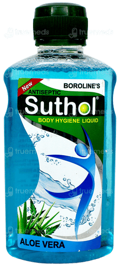 Borolines Suthol New Pack Antiseptic Skin Hygiene Aloevera And Neem Liquid 200Ml