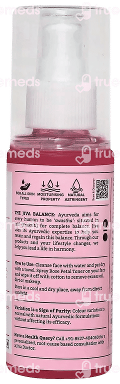 Jiva Rose Water Skin Refreshing 100ml