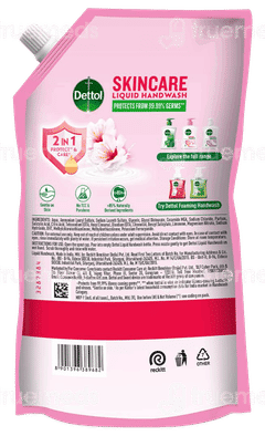 Dettol Skincare Everyday Protection Refill Handwash 675Ml