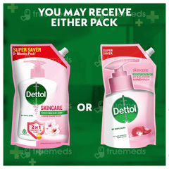 Dettol Skincare Everyday Protection Refill Handwash 675Ml