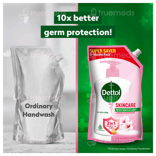 Dettol Skincare Everyday Protection Refill Handwash 675Ml