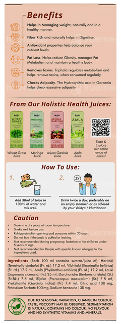 Sri Sri Tattva Shape Up No Added Sugar Slimming Juice 1l