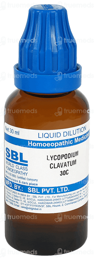 Sbl Lycopodium Clavatum 30c Dilution 30ml