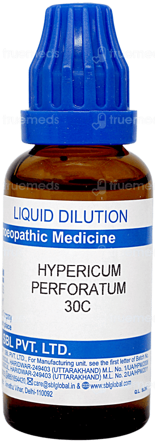 Sbl Hypericum Perforatum 30c Dilution 30ml