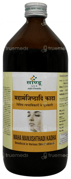 Sandu Maha Manjishthadi Kadha 450ml Sandu Maha Manjishthadi Kadha 450ml