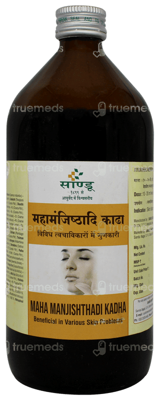 Sandu Maha Manjishthadi Kadha 450ml