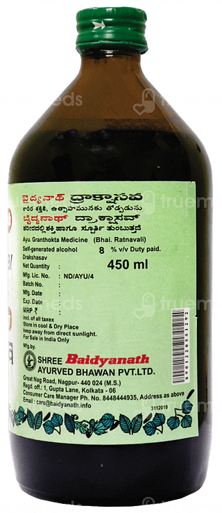 Baidyanath Drakshasava Special 450ml