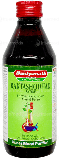 Baidyanath Raktashodhak Syrup 200Ml Baidyanath Raktashodhak Syrup 200Ml