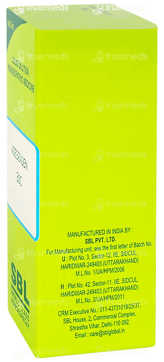 Sbl Natrum Muriaticum 30c Dilution 30ml