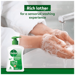 Dettol Original Liquid Handwash 200ml With Sensitive Liquid Refill 175ml Free