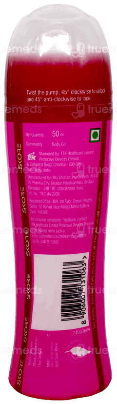 Skore Strawberry Flavoured Lube 50Ml