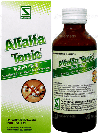 Dr Willmar Schwabe Alfalfa Sugar Free Tonic 100ml