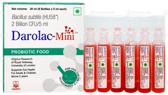 Darolac Mini 5ml Pack Of 6 Liquid Darolac Mini 5ml Pack Of 6 Liquid