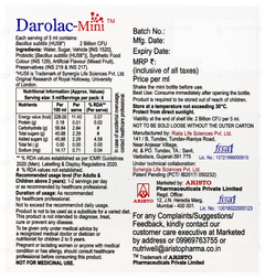 Darolac Mini 5ml Pack Of 6  Liquid
