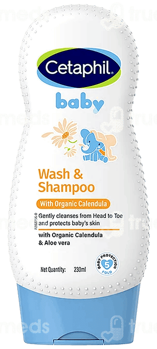 Cetaphil Baby With Organic Calendula Gentle Wash 230Ml