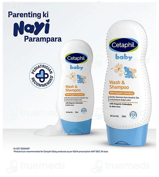 Cetaphil Baby With Organic Calendula Gentle Wash 230Ml