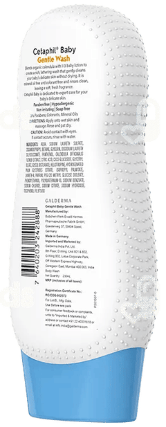 Cetaphil Baby With Organic Calendula Gentle Wash 230Ml