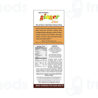 Basic Ayurveda Ginger Juice 500ml