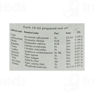Kottakkal Ayurveda Abhayarishtam Liquid 450 ML