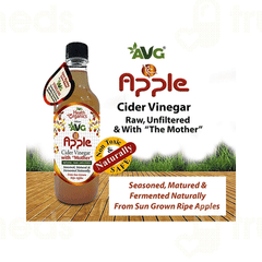 Avg Apple Cider Vinegar Filtered 500ml
