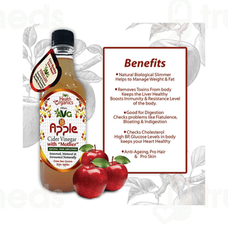 Avg Apple Cider Vinegar Filtered 500ml