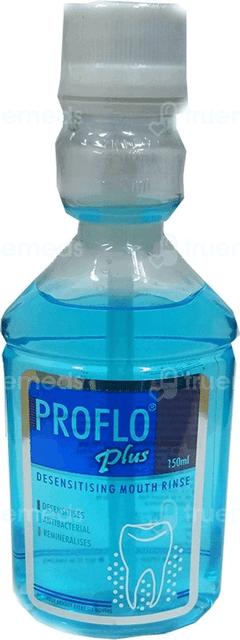 Proflo Plus Desensitising Mouth Rinse 150Ml Proflo Plus Desensitising Mouth Rinse 150Ml