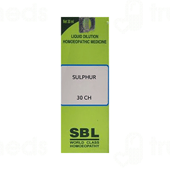 Sbl Sulphur 30c Dilution 30ml