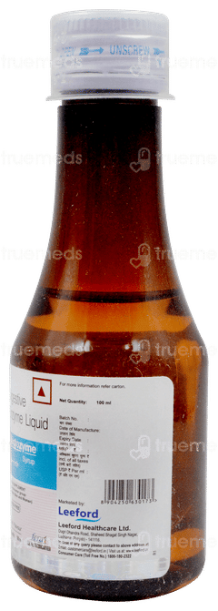 Alictozyme Saunf Flavour Syrup 100ml