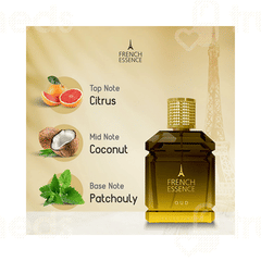 French Essence Oud Perfume 60 Ml