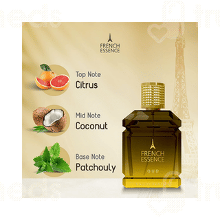 French Essence Oud Perfume 60 Ml