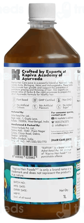 Kapiva Hair Care Juice 1 L