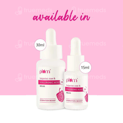 Plum Bulgarian Rose & Hyaluronic Acid 2% Serum 15ml