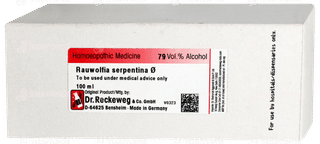 Dr Reckeweg Rauwolfia Serp Q Mother Tincture 100ml
