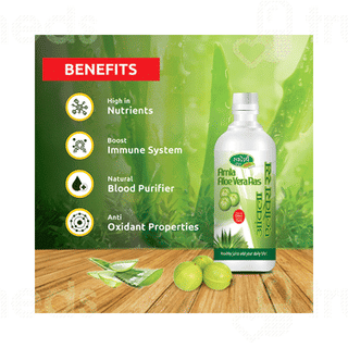 Swadeshi Amla Aloevera Ras 500ml