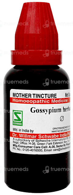Dr Willmar Gossypium Herbaceum Q Mother Tincture 30 ML