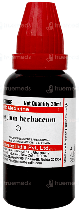 Dr Willmar Gossypium Herbaceum Q Mother Tincture 30 ML