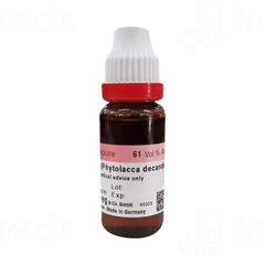 Dr Reckeweg Phytolacca D Q Mother Tincture 20 ML