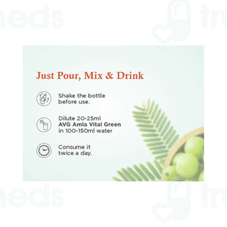 Avg Amla Vital Green Juice 1000 ML