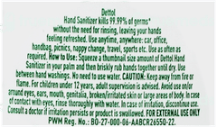 Dettol Original Germ Defence Instant Hand Sanitizer 50Ml