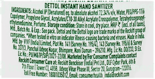 Dettol Original Germ Defence Instant Hand Sanitizer 50Ml