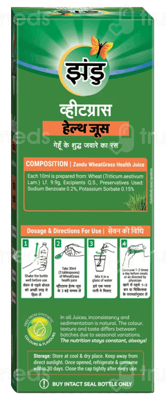 Zandu Wheatgrass Health Juice 1 L