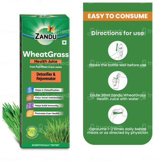 Zandu Wheatgrass Health Juice 1 L
