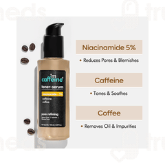 Mcaffeine Niacinamide 5 % Toner Serum 150 ML