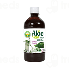 Basic Ayurveda Aloe Vera With Fiber Sugar Free Juice 1000Ml