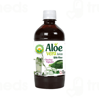Basic Ayurveda Aloe Vera With Fiber Sugar Free Juice 1000Ml