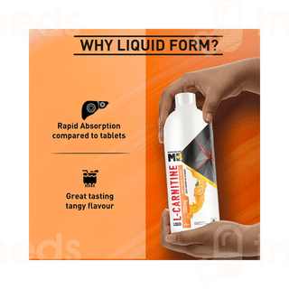 Muscleblaze L Carnitine Orange Flavour Liquid 450Ml